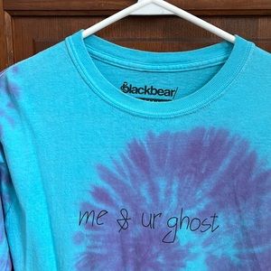Blackbear Me & Your Ghost Merch Tie Dye Long-Sleeved Shirt Small